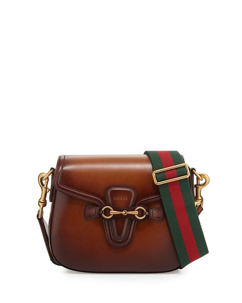 gucci brown cross body|gucci crossbody with thick strap.